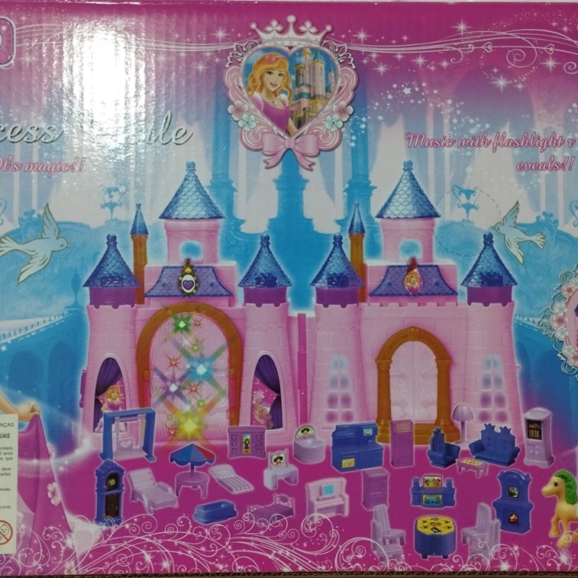 Kit Móveis – Castelo Princesa Rosa