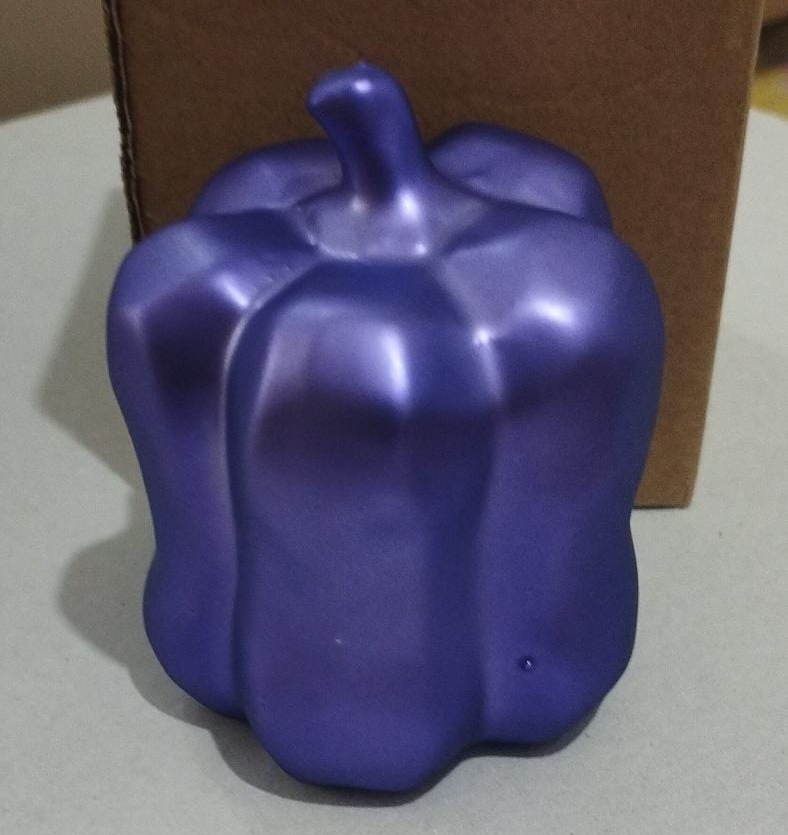 Pimentão Decorativo Roxo Metálico