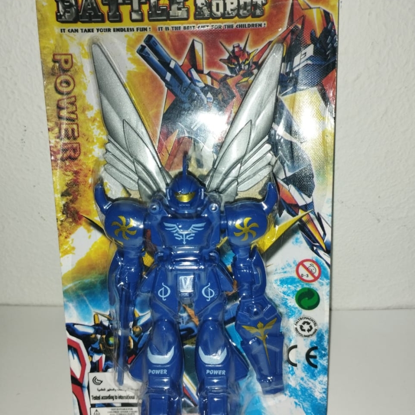 Boneco Robô de Batalha - Battle Robot Super Power