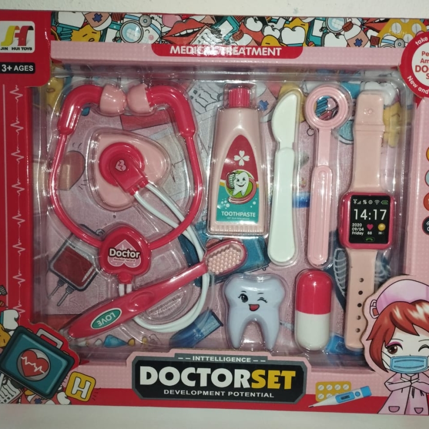 Brinquedo Doctor Set – Kit Médico Infantil 3+ anos
